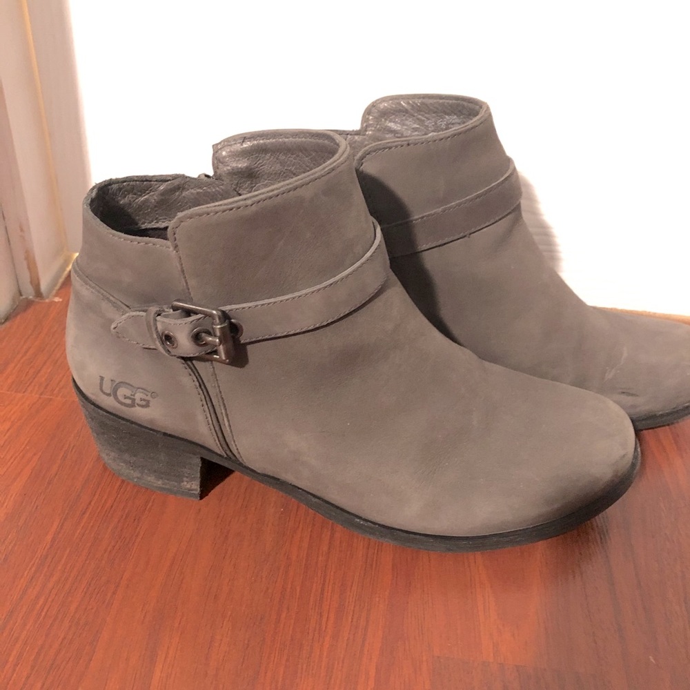 UGG Leather Ankle Boots